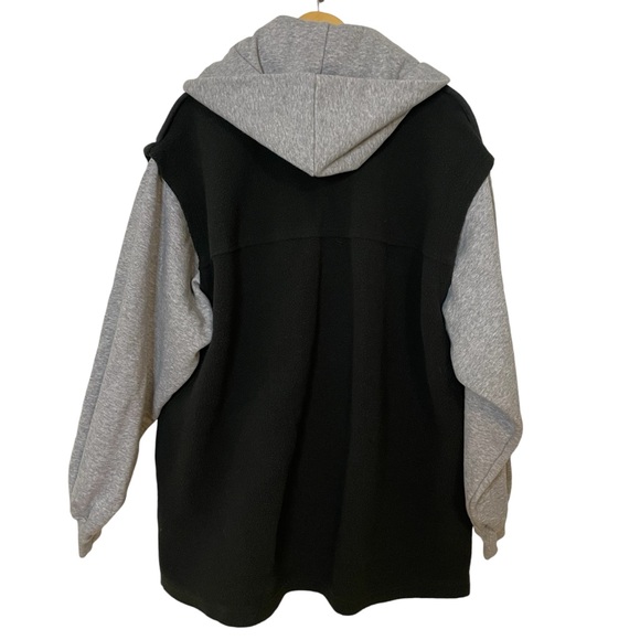 Free People Treeline Cardi Work Fleece Shirt Jacket Size Medium - Picture 3 of 15